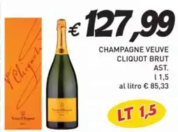 Coal Champagne veuve cliquot brut ast. offerta