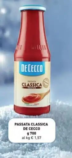 Coal Passata classica DE CECCO offerta