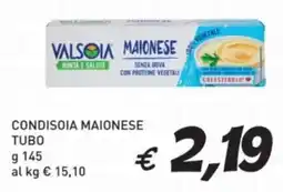 Coal Condisoia maionese tubo offerta