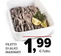 Todis Filetti di alici marinati offerta