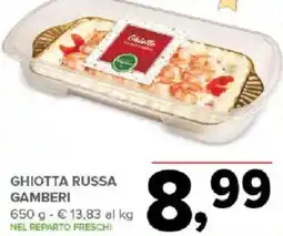 Todis Ghiotta russa GAMBERI offerta