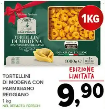 Tortellini di modena con parmigiano reggiano