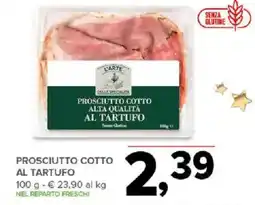 Todis Prosciutto cotto al tartufo offerta