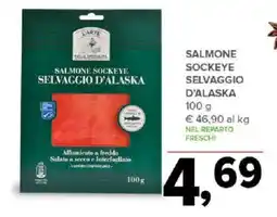 Todis Salmone sockeye selvaggio d'alaska offerta
