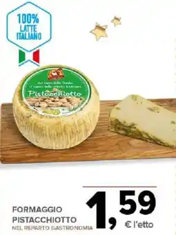 Todis Formaggio pistacchiotto offerta