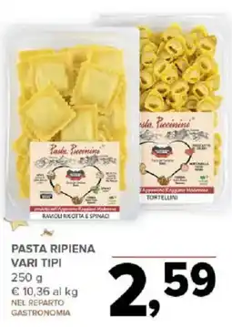 Todis Pasta ripiena offerta