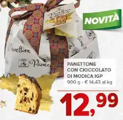 Todis Panettone con cioccolato di modica IGP offerta