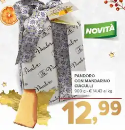 Todis Pandoro con mandarino ciaculli offerta