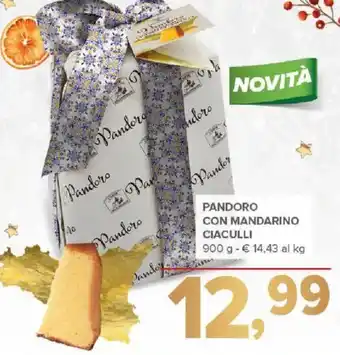 Todis Pandoro con mandarino ciaculli offerta