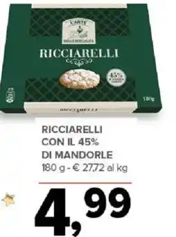 Todis Ricciarelli con il 45% di mandorle offerta