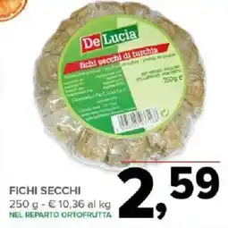 Todis De Lucia Fichi secchi offerta