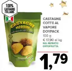 Todis Castagne cotte al vapore doypack offerta