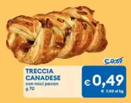 MD Discount Treccia canadese con noci pecan offerta