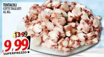 Il Genio Supermercato Tentacoli cotti tagliati offerta