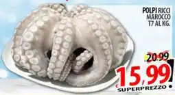 Il Genio Supermercato Polpi ricci marocco T7 offerta