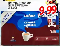 Il Genio Supermercato Lavazza caffè macinato crema e gusto ricco offerta