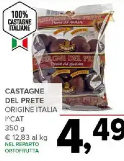 Todis Castagne del prete offerta