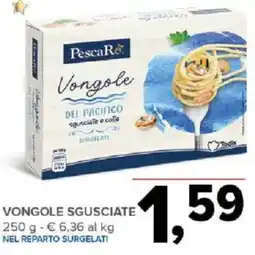 Todis Pescare vongole sgusciate offerta