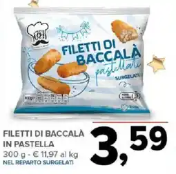 Todis Filetti di baccala in pastella offerta