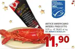 Todis Astice americano intero precotto offerta