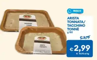 Arista tonnata/ tacchino tonne