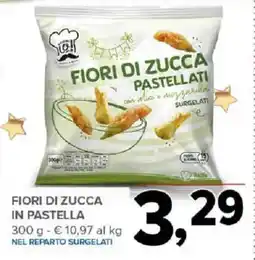 Todis Fiori di zucca surgelati offerta