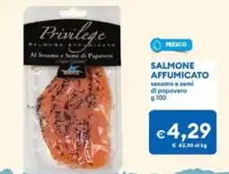 MD Discount SALMONE AFFUMICATO sesamo e semi di papavero offerta