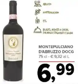 Todis Montepulciano d'abruzzo DOCG offerta