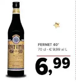Todis Fernet 40° offerta