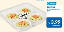 MD Discount TARTINE avocado e salmone offerta