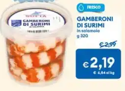 MD Discount Gamberoni di surimi offerta