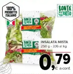 Todis BONTA dell "ORTO Insalata mista offerta