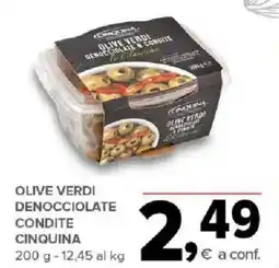 Todis Olive verdi denocciolate condite CINQUINA offerta