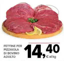 Todis Fettine per pizzaiola di bovino adulto offerta