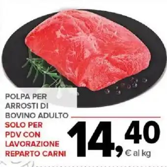 Todis Polpa per arrosti di bovino adulto offerta