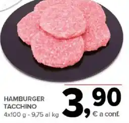 Todis Hamburger tacchino offerta