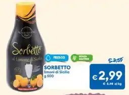 MD Discount SORBETTO limoni di Sicilia offerta