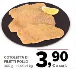 Todis Cotoletta di filetti pollo offerta