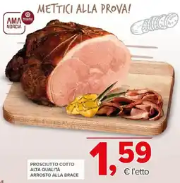 Todis Prosciutto cotto alta qualità arrosto alla brace offerta