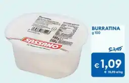MD Discount Sassano burratina offerta