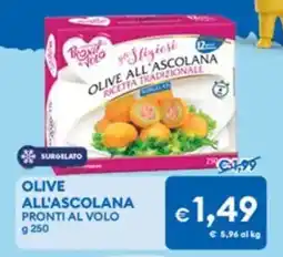 MD Discount Olive all'ascolana PRONTI AL VOLO offerta