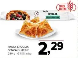 Todis Pasta sfoglia senza glutine offerta