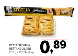 Todis Pasta sfoglia rettangolare offerta