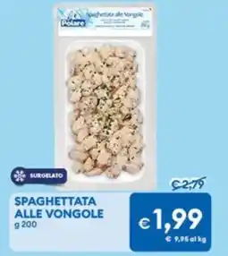 MD Discount Spaghettata alle vongole offerta