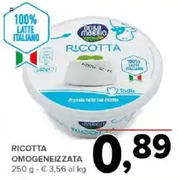 Todis Ricotta omogeneizzata offerta