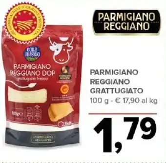 Todis Parmigiano reggiano grattugiato offerta
