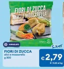 MD Discount FIORI DI ZUCCA alici e mozzarella offerta