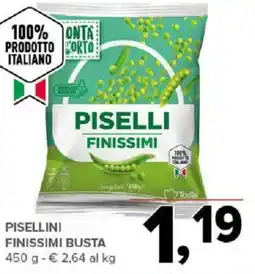 Todis BONTA dell'' ORTO Pisellini finissimi busta offerta