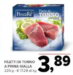 Todis PescaRe Filetti di tonno a pinna gialla offerta