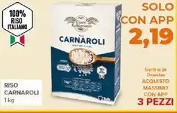 Todis Riso CARNAROLI offerta